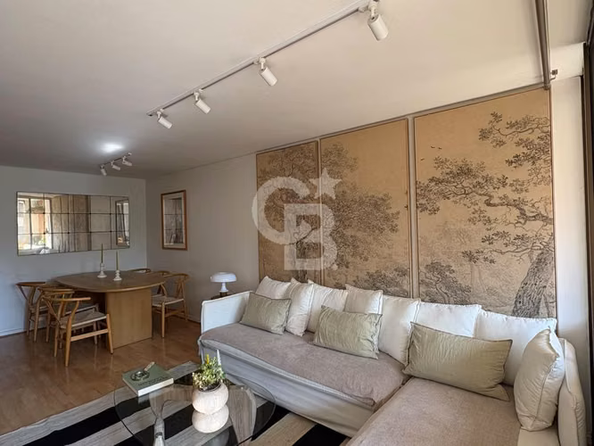 Hermoso Dpto. amoblado 2D2B+1E Metro El Golf - Las Condes