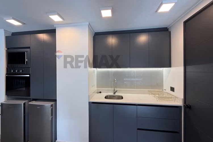 Arriendo 1d+1b con estac. y bodega santiago