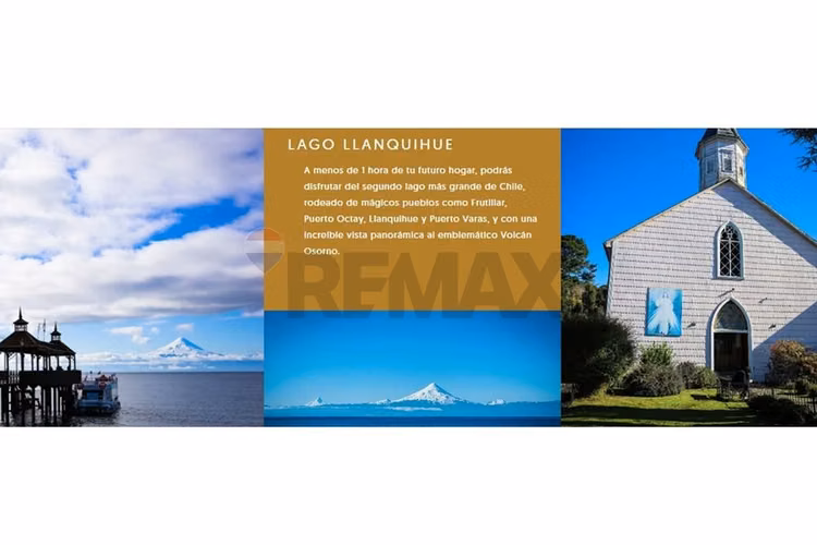 Terrenos 5.000 m² montaña región de los lagos