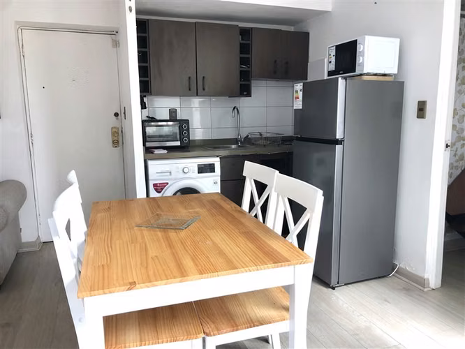 Departamento en venta de 1 dorm. en El Encanto, Reñaca.