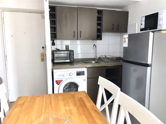 Departamento en venta de 1 dorm. en El Encanto, Reñaca.