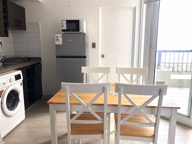 Departamento en venta de 1 dorm. en El Encanto, Reñaca.