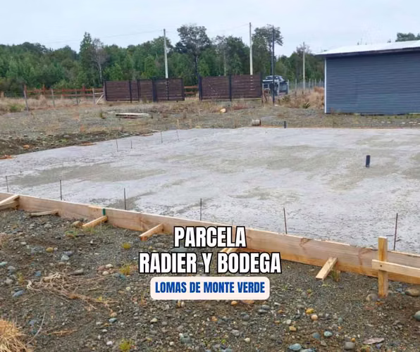 Parcela Monte Verde con radier, bodega y cierre (177308)