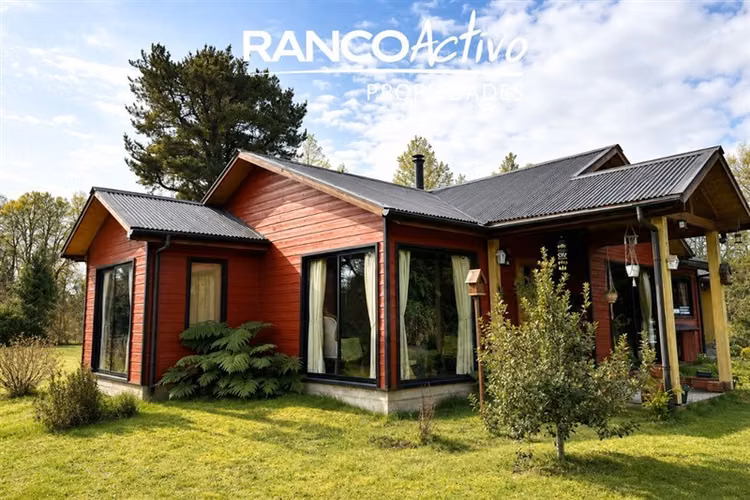 Hermosa Parcela y Casa 3D2B sector Cayumapu, Valdivia