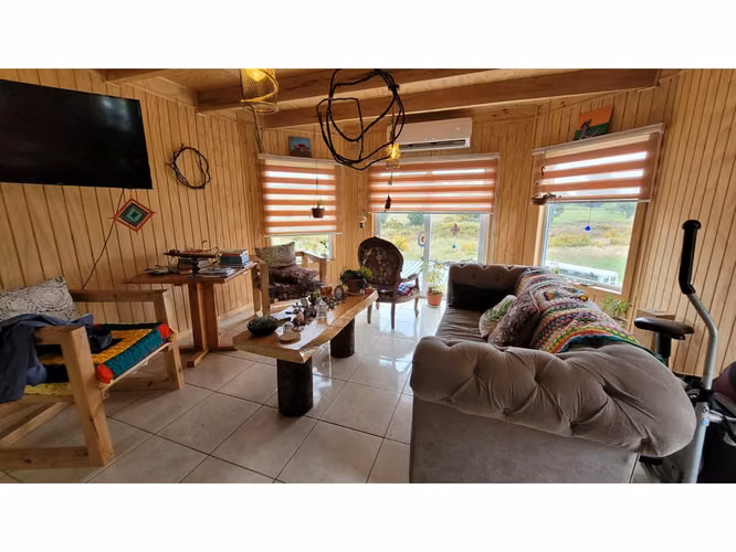 Se vende hermosa casa en una parcela en Chiloé
