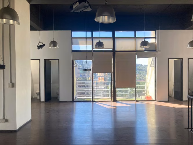 ESPECTACULAR oficina en AZOTEA CON TERRAZAS piso 18 metro Pedro de Valdivia