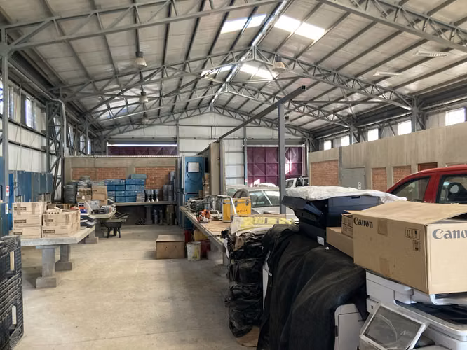 Galpon industrial zona agropecuaria PRC con recepción final Paine Colonia Kennedy