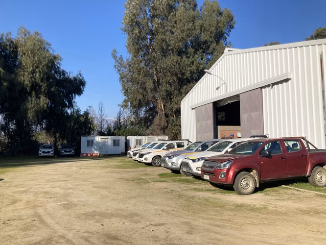 Galpon industrial zona agropecuaria PRC con recepción final Paine Colonia Kennedy