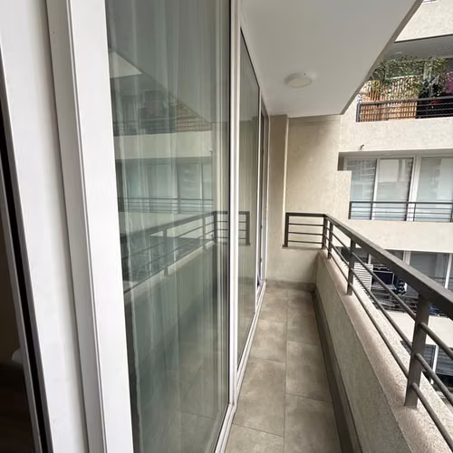 ARRIENDO DEPTO 1 DORMITORIO 1 BAÑO BODEGA Y ESTACIONAMIENTO SANTA ISABEL 360  SANTIAGO RM