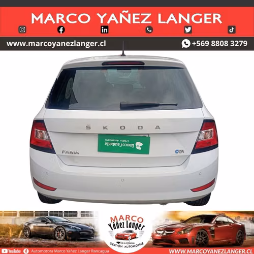 SKODA FABIA TSI 1.0 / AÑO  KILOMETROS / EXCELENTE ESTADO