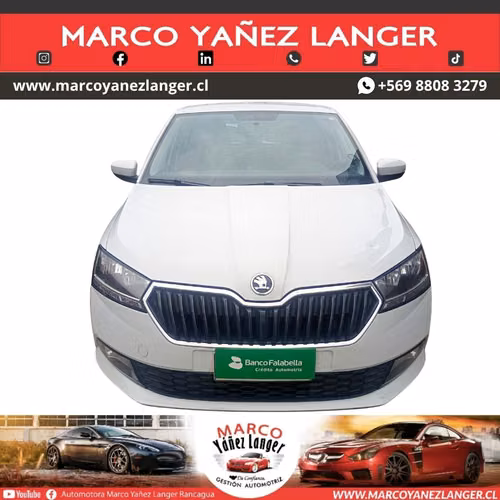 SKODA FABIA TSI 1.0 / AÑO  KILOMETROS / EXCELENTE ESTADO