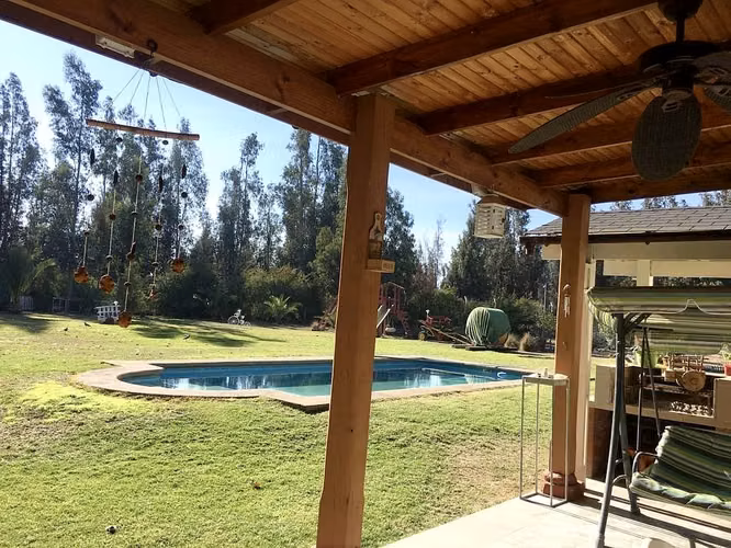 Hermosa parcela en arriendo, sector  Santa Rosa de Maipo .