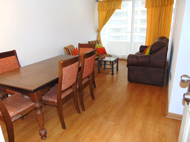 Arriendo Departamento 65 m2, 2 Habitaciones, Playa Ancha