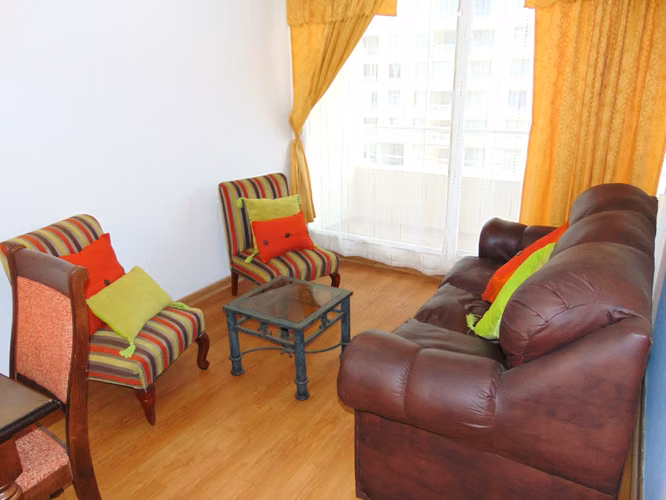Arriendo Departamento 65 m2, 2 Habitaciones, Playa Ancha