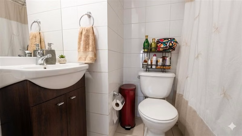 Departamento en venta de 1 dorm. en Santiago con estac y bod