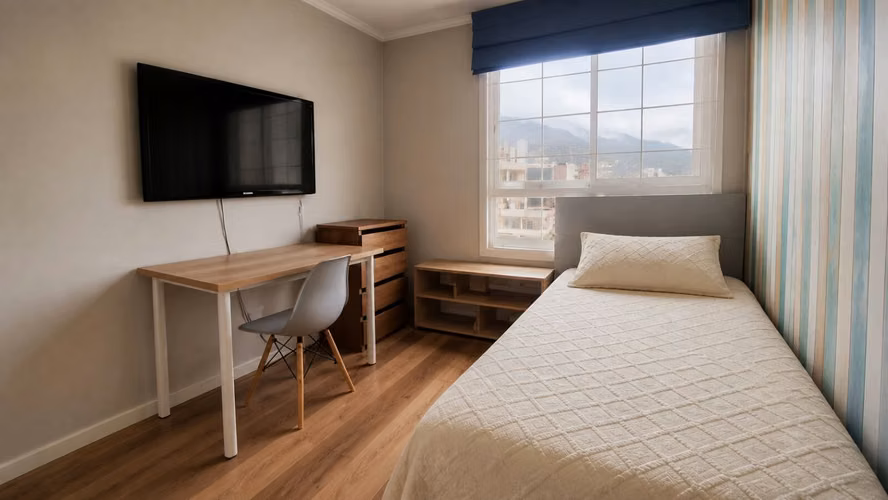 Departamento 3D/2B con terraza y vista despejada