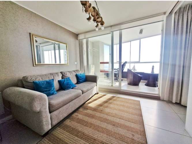 VENDE depto 1D, con vista, Costa de Montemar,Concó - Imagen 3