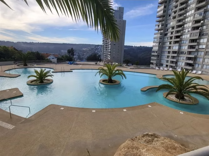 VENDE dpto 3D, Jardines de Reñaca, Viña del Mar!!