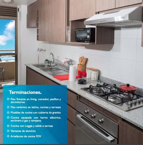 Se arrienda Departamento en Quilpué. Gasto comun i
