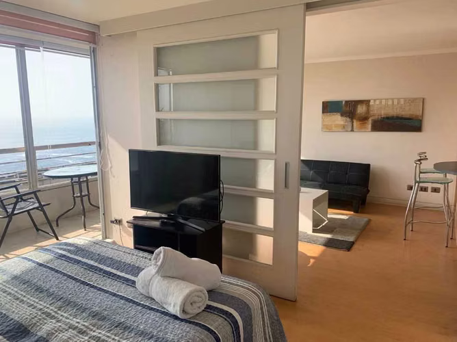 Arriendo Depto 2 ambientes Reñaca Frente al mar  (177534)
