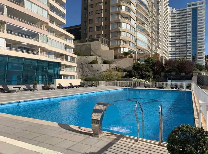 Depto vista al mar 1D1B1E Reñaca  (177600)