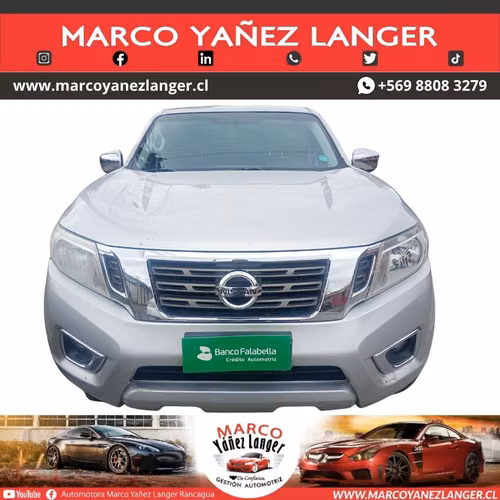 NISSAN NP300 DCAB 4X4 2.3 / AÑO  KILOMETROS / EXCELENTE ESTADO