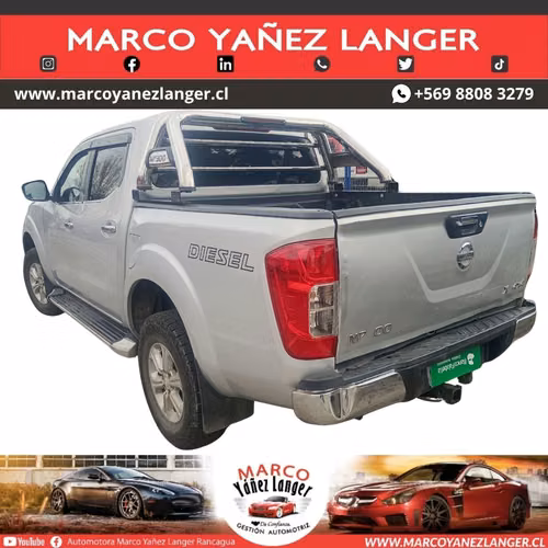 NISSAN NP300 DCAB 4X4 2.3 / AÑO  KILOMETROS / EXCELENTE ESTADO