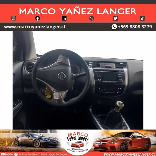 NISSAN NP300 DCAB 4X4 2.3 / AÑO  KILOMETROS / EXCELENTE ESTADO