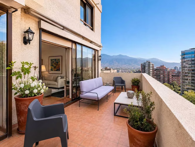 Arriendo Penthouse AMOBLADO, Vitacura (177611)