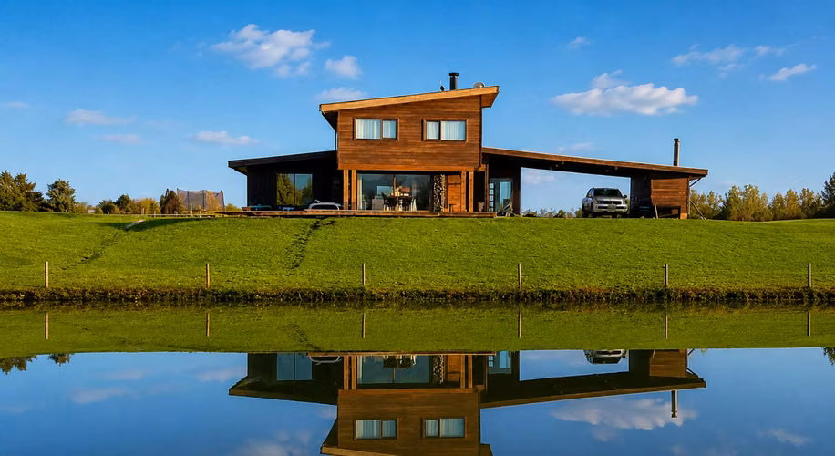 Exclusivo Condominio con Club House y Lagunas a Solo 11 Minutos (14 km) de Osorno