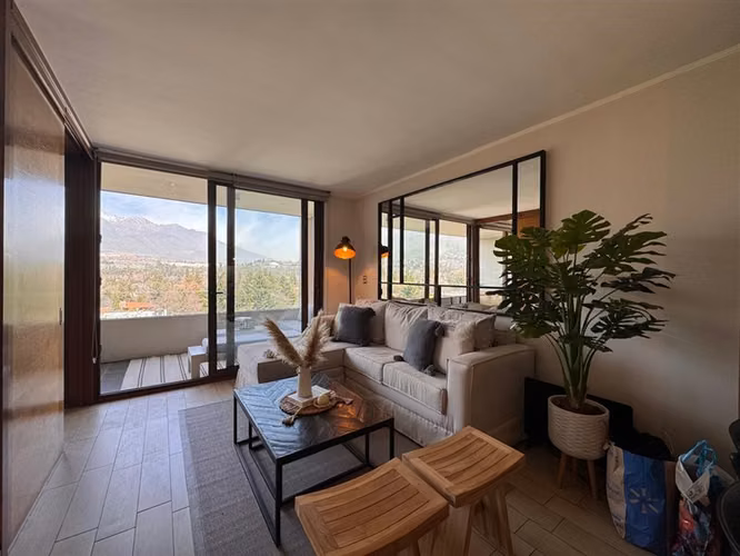 Departamento en arriendo de 1 dorm. en Lo Barnechea