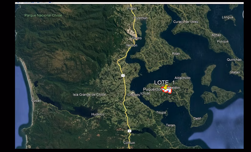 Isla Lemuy Chiloé; Terreno de 0,74 He Con Cabaña, Bosque Nativo, Bosque De Arrayanes Y Riachuelo