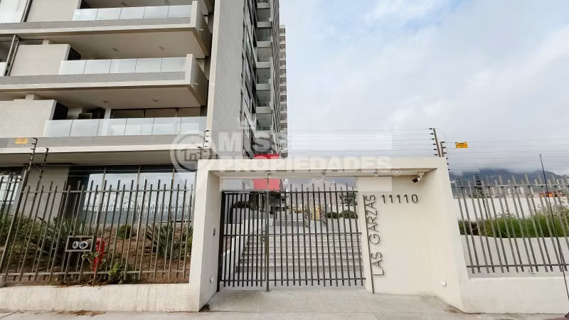 ARRIENDA DEPARTAMENTO AMOBLADO EDIFICIO LAS GARZAS
