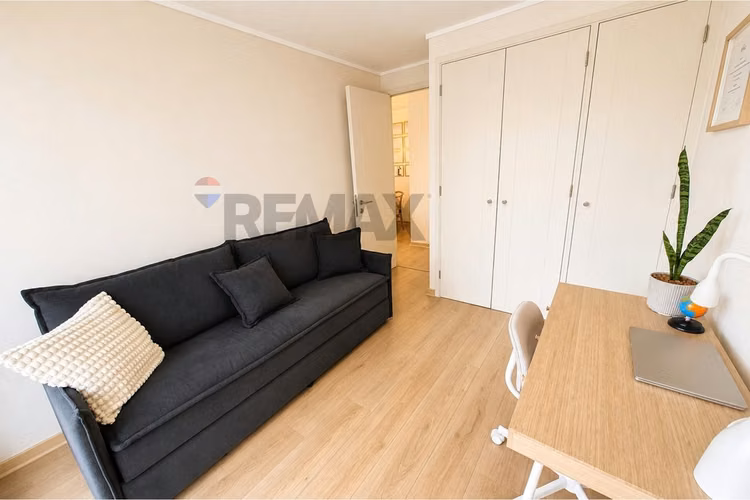 Amplio dpto. plaza ñuñoa | terraza 12 m²