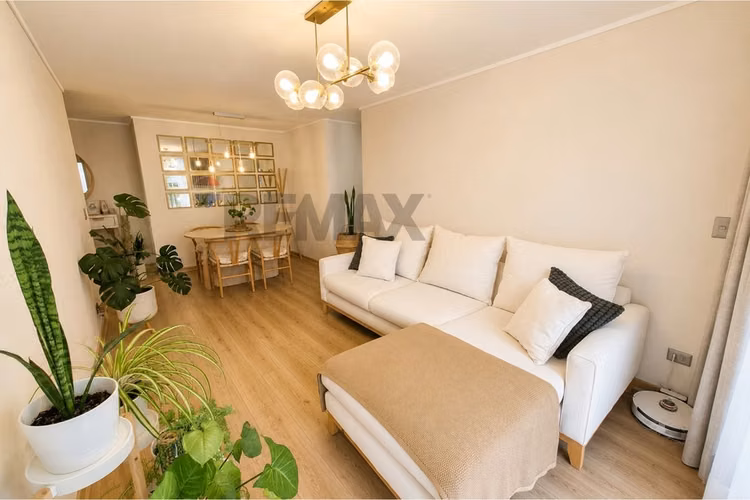 Amplio dpto. plaza ñuñoa | terraza 12 m²