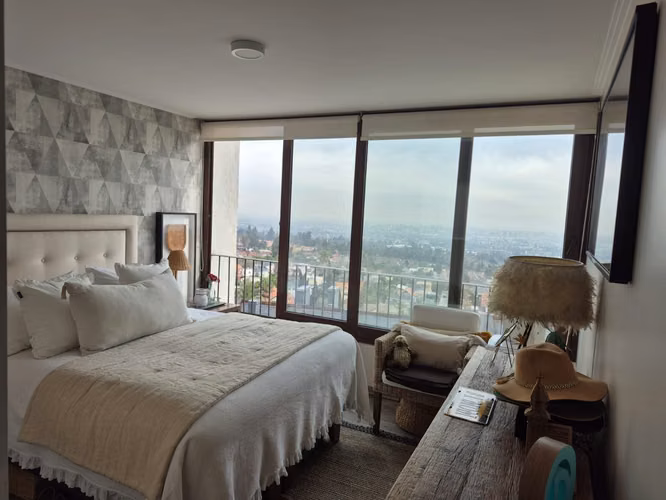Amplio departamento en venta con vista panorámica en Condominio Alta vista, Alto Macul