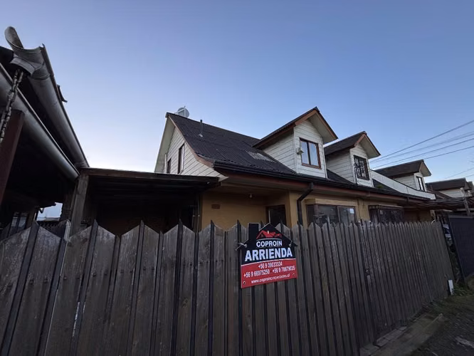 CASA EN SAN FRANCISCO DE RAUQUEN EN ARRIENDO 