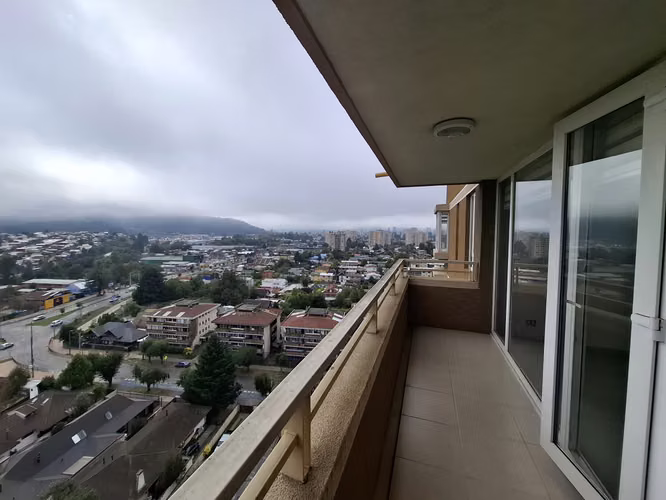 Arriendo Amplio Departamento Condominio Aragon Temuco