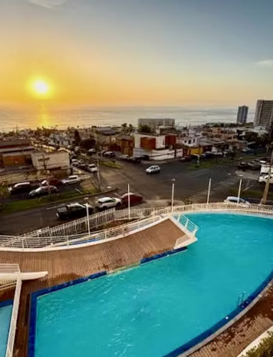 Condominio Oceanica amoblado y equipado para 4 personas