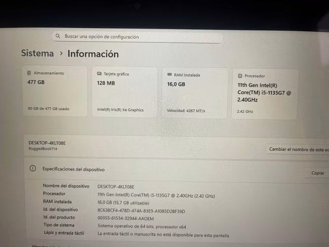 NOTEBOOK RUGGED EMDOOR EM-X14T — MEGA OFERTA