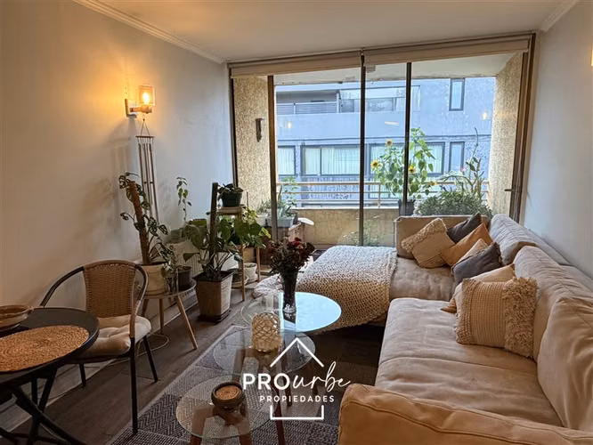 Departamento en venta de 2 dorm. en Providencia