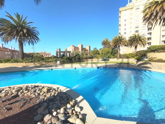Departamento 3D 2B amoblado en condominio full equipado – Concón