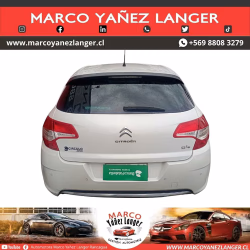 CITROEN C4 N2 1.6 AUT / AÑO  KILOMETROS / EXCELENTE ESTADO