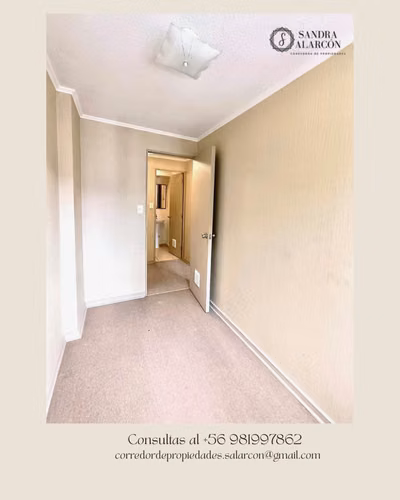 Departamento en Arriendo 3D-1B-1E Collao, Concepción