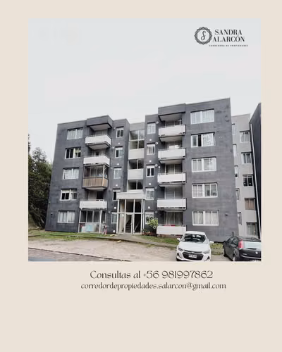 Departamento en Arriendo 3D-1B-1E Collao, Concepción
