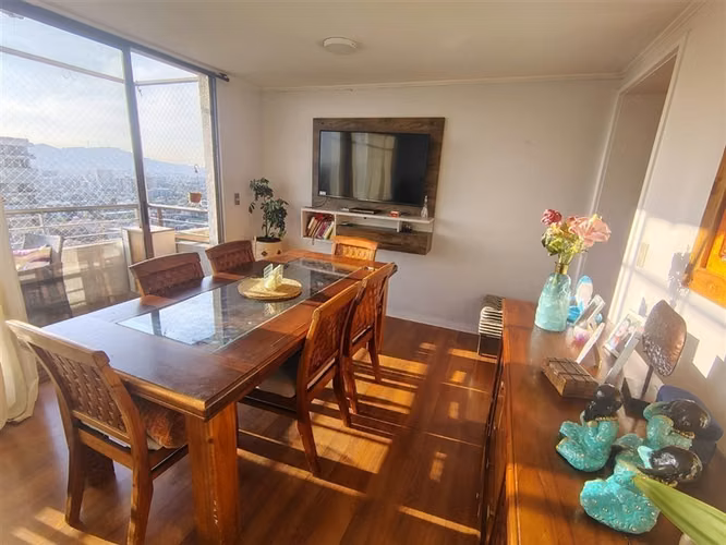 Venta 3Dorm-2Bañ-1Est-1Bdg vista privilegiada norte sur y po