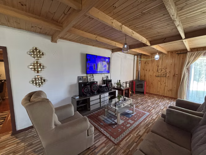 Parcela con casa + local comercial en ruta turística de Colbún
