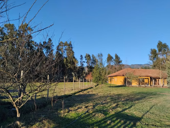2,5 ha con casa patronal en Paso Rari. Colbun