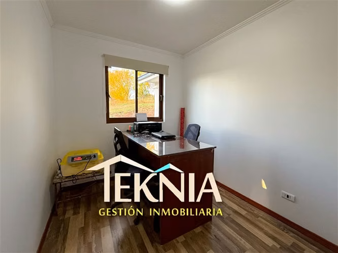 Parcela y moderna Casa 3 dorm Condom Campos Huichahue Temuco