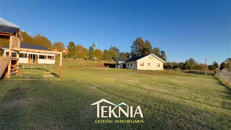 Hermosa Acogedora Casa Parcela Cond. Campos Huichahue Temuco